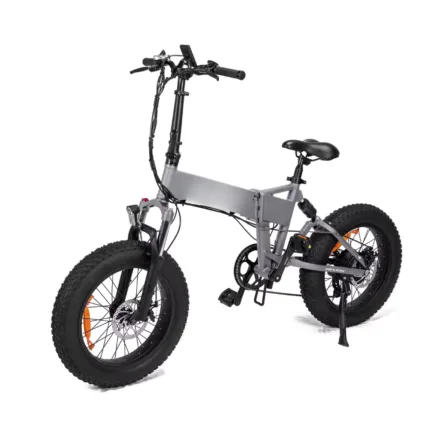 WELKIN Fat Tire Off-road Folding Electric Bike: 48V 10.4Ah 500W, 25-32km Range